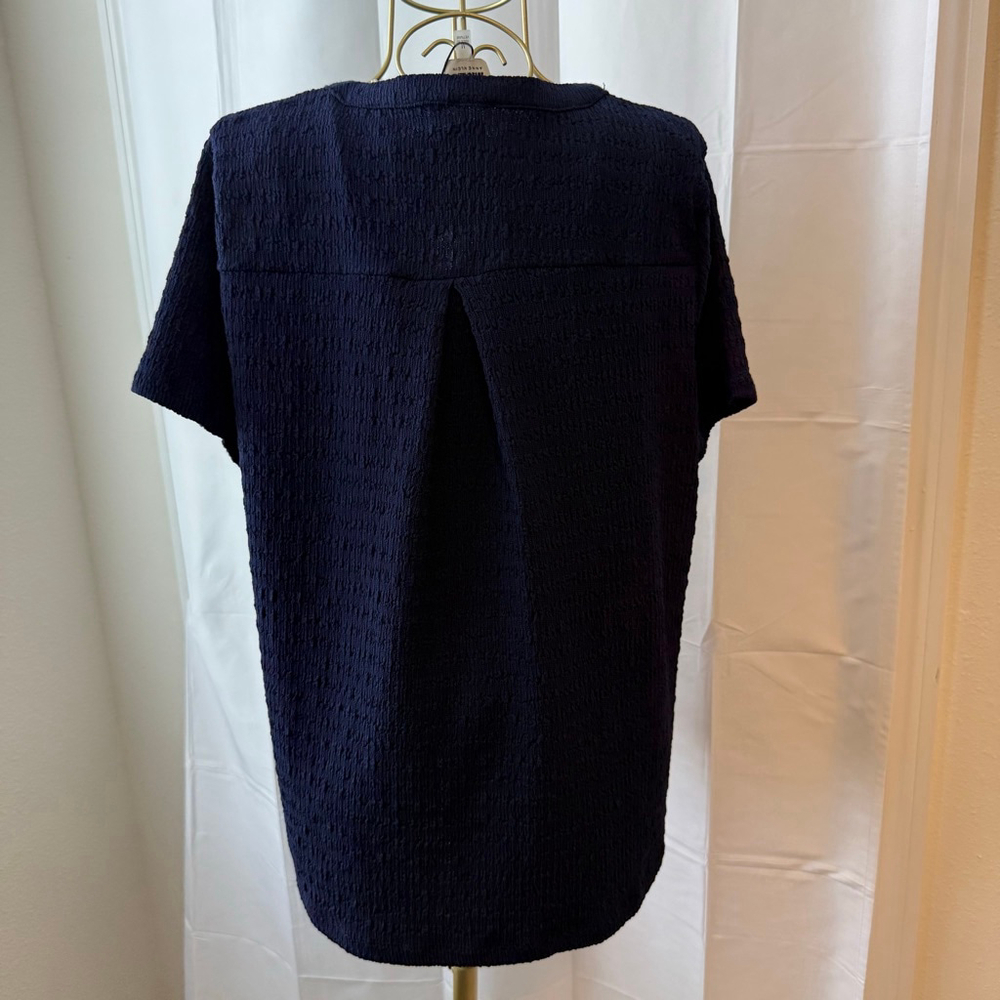 Women's Anne Klein Top, Size Unspecified, Blue - Picture 2 of 12
